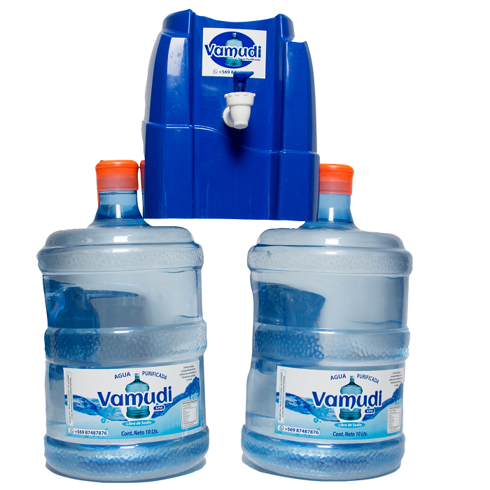 Bidón de 10 litros para agua purificada 